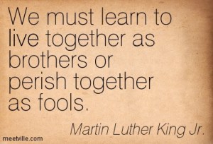 live together or perish